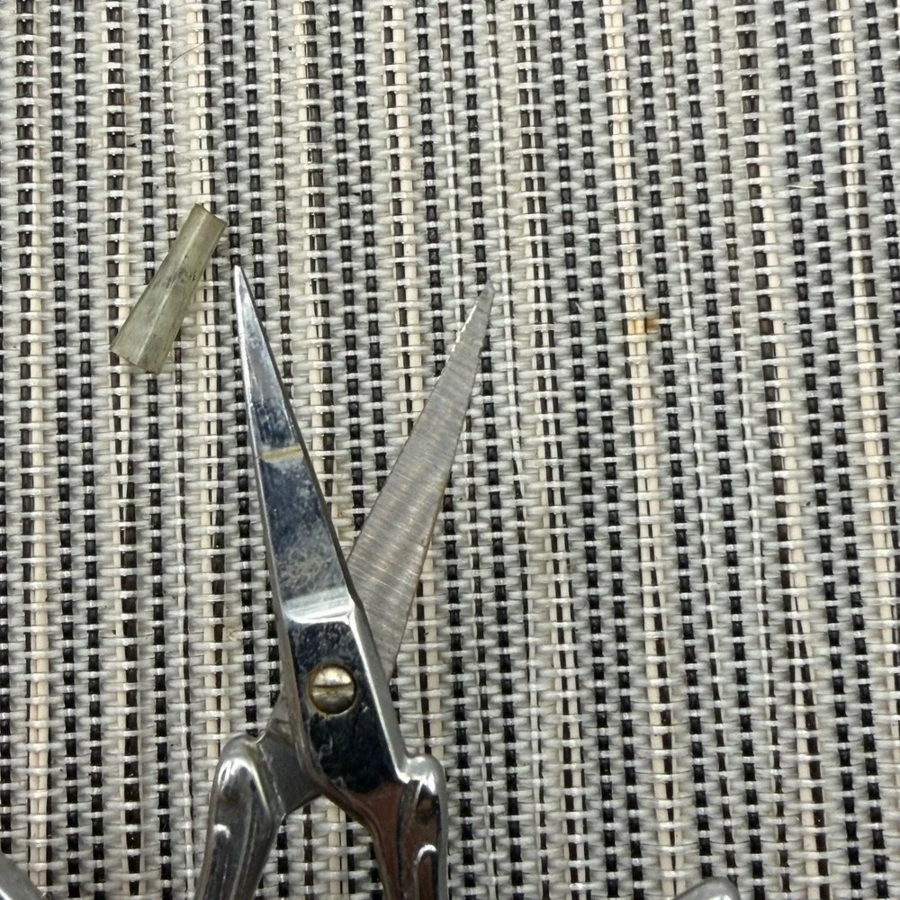 Butterfly Embroidery Scissors Silver Stainless Steel Ornate Craft Shears 3.5in